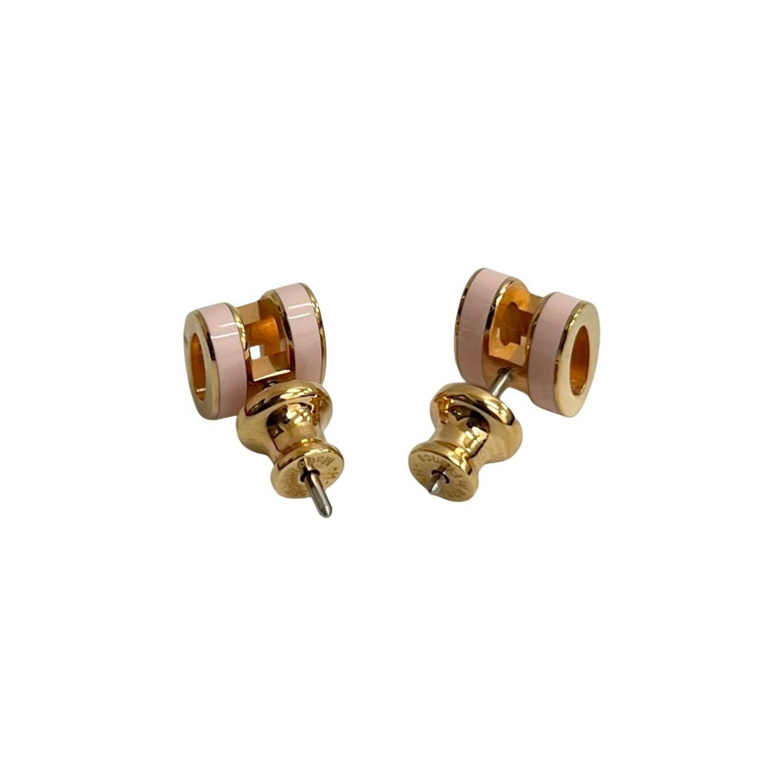 Plating Hermes Stud Earrings Gold - 4