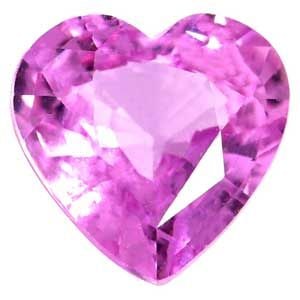 Loose Sapphire Gemstone - Heart 1.39ct Pink SI: Loose Sapphire Gemstone - Heart 1.39ct Pink SI This listing features Loose Sapphire Gemstone - Heart 1.39ct Pink SI. Item specifics are provided below. Item Specifics: Type: Sapphire Carat: 1.39