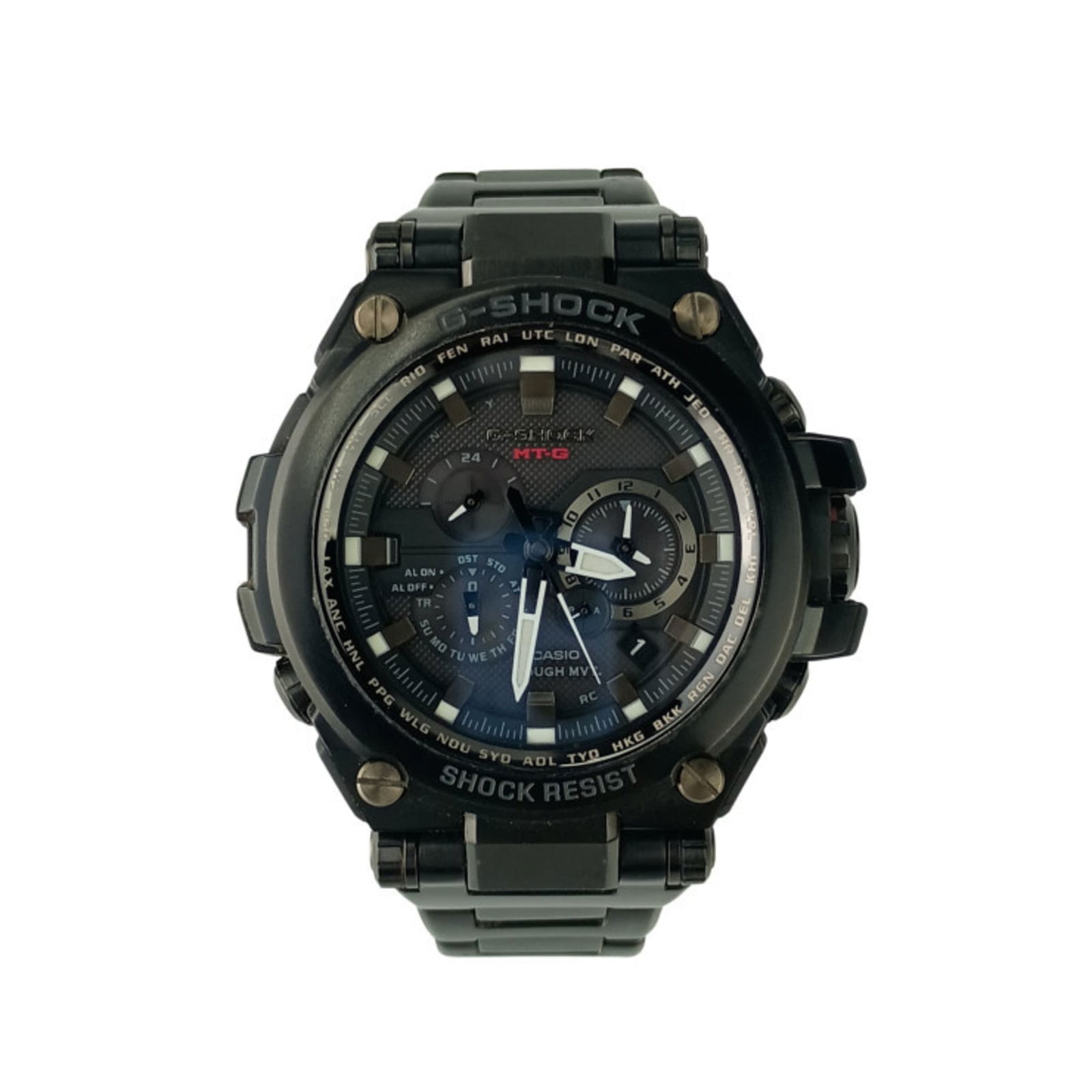 Wristwatch Casio: Wristwatch Casio This listing features Wristwatch Casio. Item specifics are provided below. Item Specifics: Brand: Casio Type: Wristwatch Gender: Men Display: Analog Material (Case): Resin, Stainless
