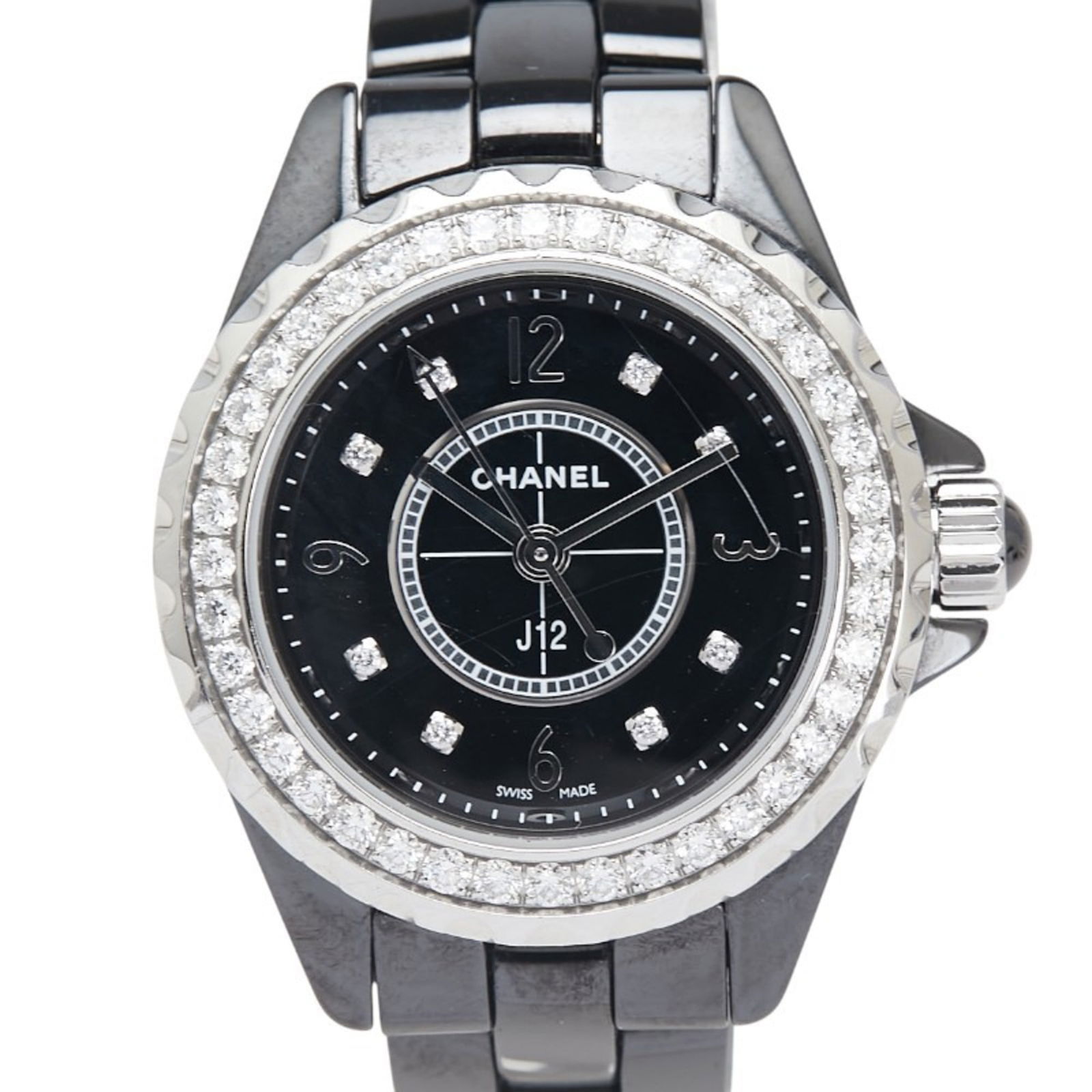 Wristwatch Chanel: Wristwatch Chanel This listing features Wristwatch Chanel. Item specifics are provided below. Item Specifics: Brand: Chanel Type: Wristwatch Gender: Women Display: Analog Material (Case): Ceramic Mate