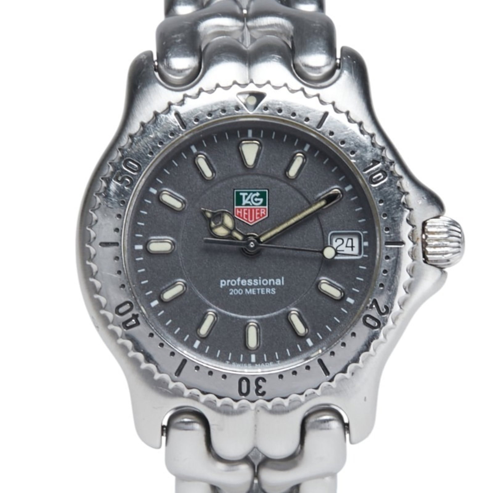 Wristwatch Tag Heuer: Wristwatch Tag Heuer This listing features Wristwatch Tag Heuer. Item specifics are provided below. Item Specifics: Brand: Tag Heuer Type: Wristwatch Gender: Boys Display: Analog Material (Case): Stai