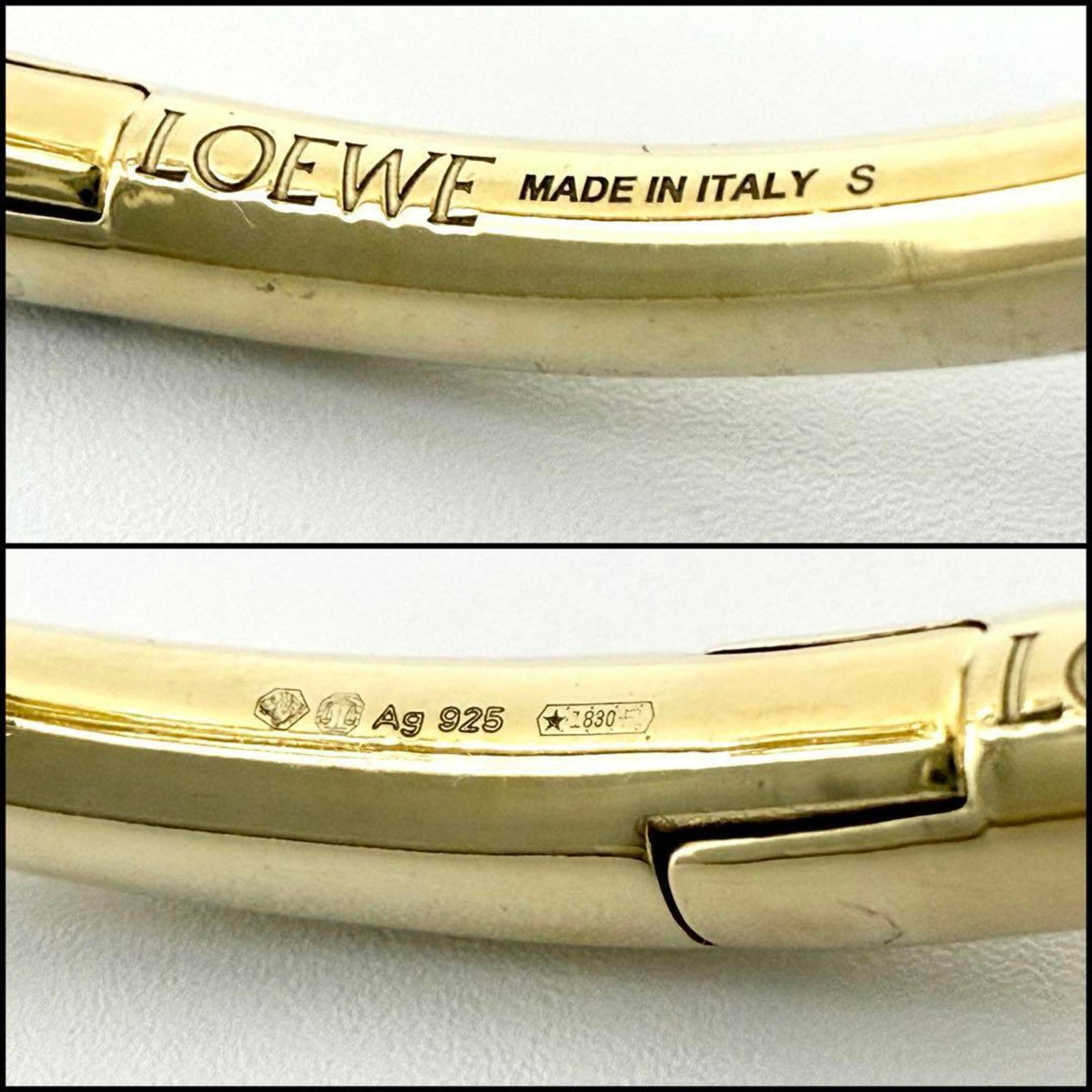 925 Loewe Bangle Silver - 10