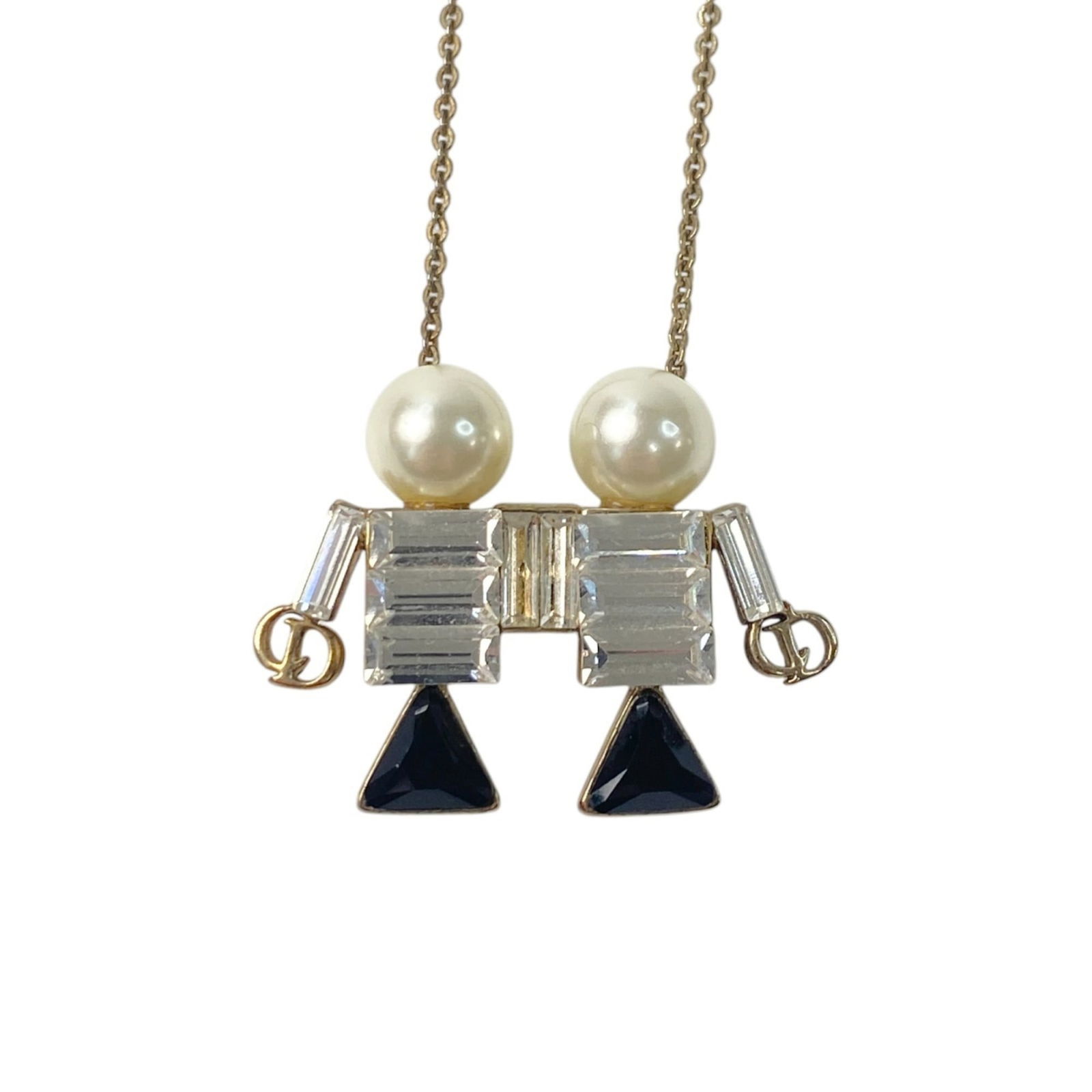 Pearls Christian Dior TELL ME DIOR Women's Gemini Necklace with Faux: Pearls Christian Dior TELL ME DIOR Women's Gemini Necklace with Faux This listing features Pearls Christian Dior TELL ME DIOR Women's Gemini Necklace with Faux. Item specifics are provided below. Item