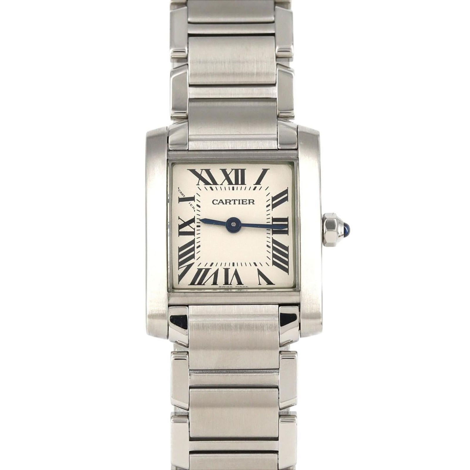 Wristwatch Cartier: Wristwatch Cartier This listing features Wristwatch Cartier. Item specifics are provided below. Item Specifics: Brand: Cartier Type: Wristwatch Gender: Women Material (Case): Stainless Steel Material