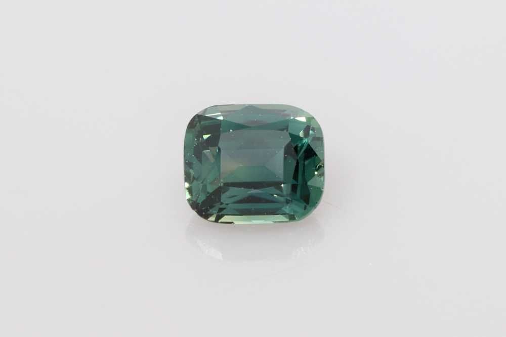 Loose Sapphire Gemstone - Cushion 1.25ct Teal EC: Loose Sapphire Gemstone - Cushion 1.25ct Teal EC This listing features Loose Sapphire Gemstone - Cushion 1.25ct Teal EC. Item specifics are provided below. Item Specifics: Type: Sapphire Carat: 1.25
