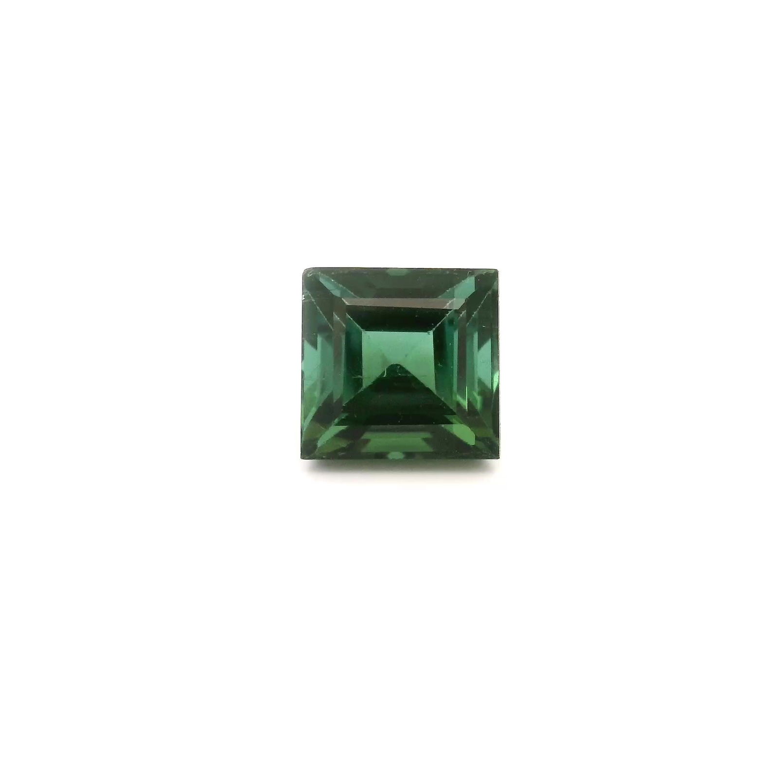 Loose Tourmaline Gemstone - GSI Square 1.51ct Green SI (1 of 1)