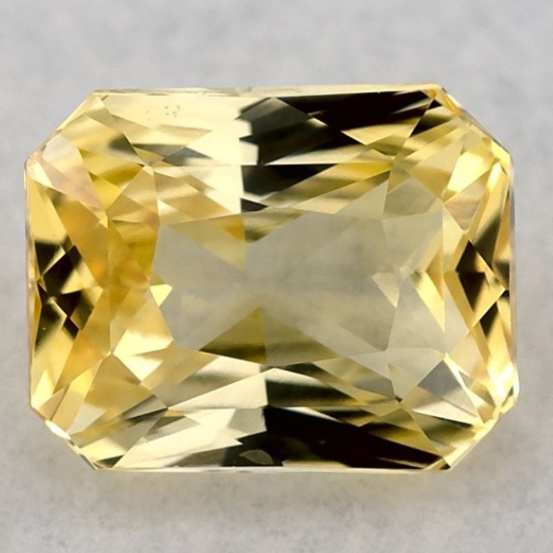 Loose Sapphire Gemstone - Radiant 1.58ct Yellow EC (1 of 1)