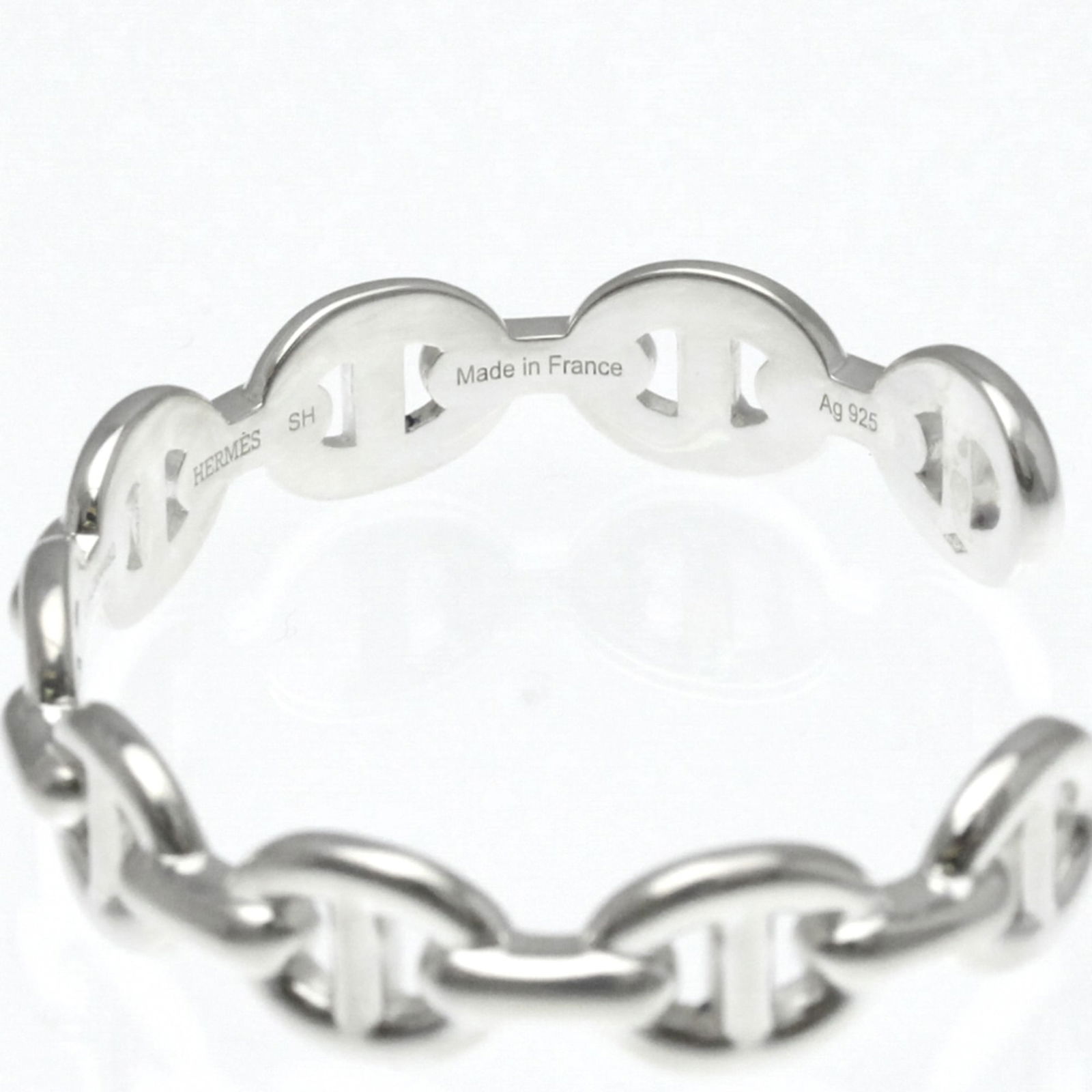 925 Hermes Bangle Silver - 7