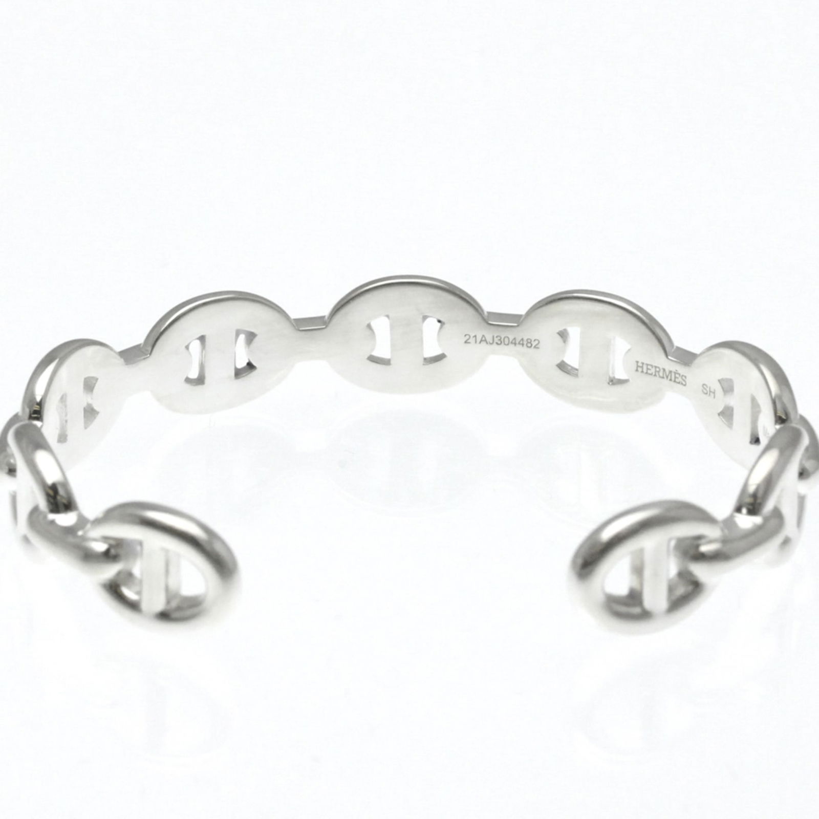 925 Hermes Bangle Silver - 8