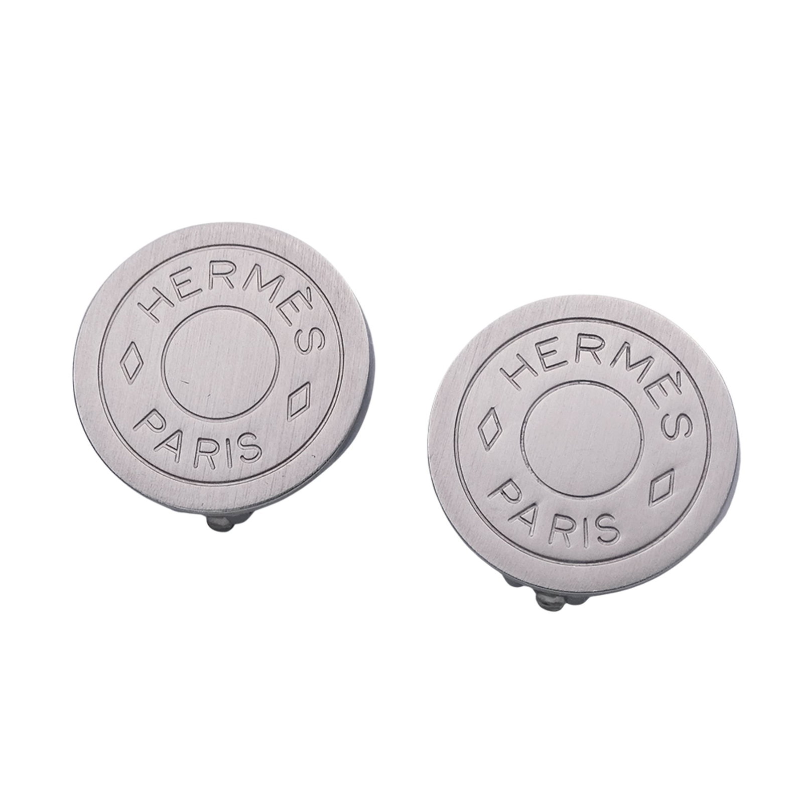 Earrings Hermes Clip: Earrings Hermes Clip This listing features Earrings Hermes Clip. Item specifics are provided below. Item Specifics: Brand: Hermes Type: Clip Earrings Gender: Women Color: Silver Size (Hxwxd): 20.00mm