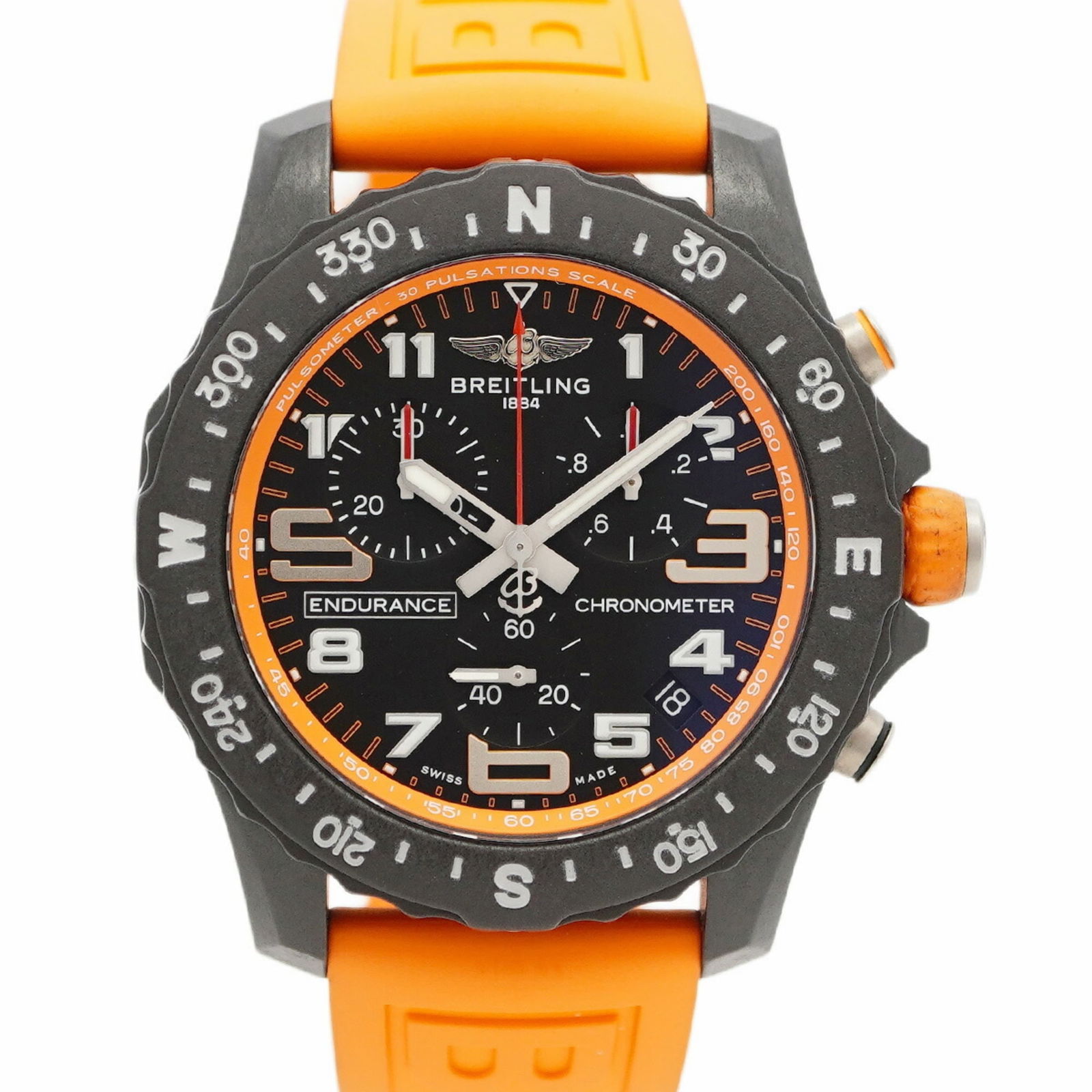 Wristwatch Breitling: Wristwatch Breitling This listing features Wristwatch Breitling. Item specifics are provided below. Item Specifics: Brand: Breitling Type: Wristwatch Gender: Men Material (Band): Rubber Color (Dial):