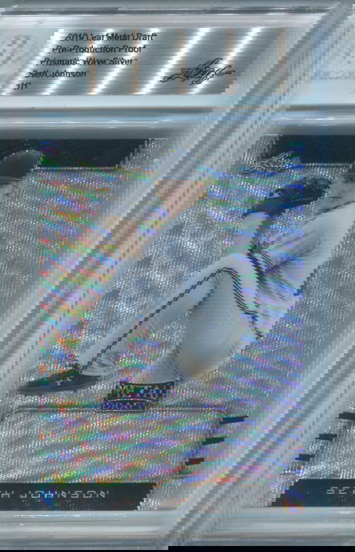 Card 2019 Leaf Metal Draft Prismatic Wave Silver 1/ 1 (Beckett) Seth Johnson: Card 2019 Leaf Metal Draft Prismatic Wave Silver 1/ 1 (Beckett) Seth Johnson This listing features Card 2019 Leaf Metal Draft Prismatic Wave Silver 1/ 1 (Beckett) Seth Johnson. Item specifics are prov