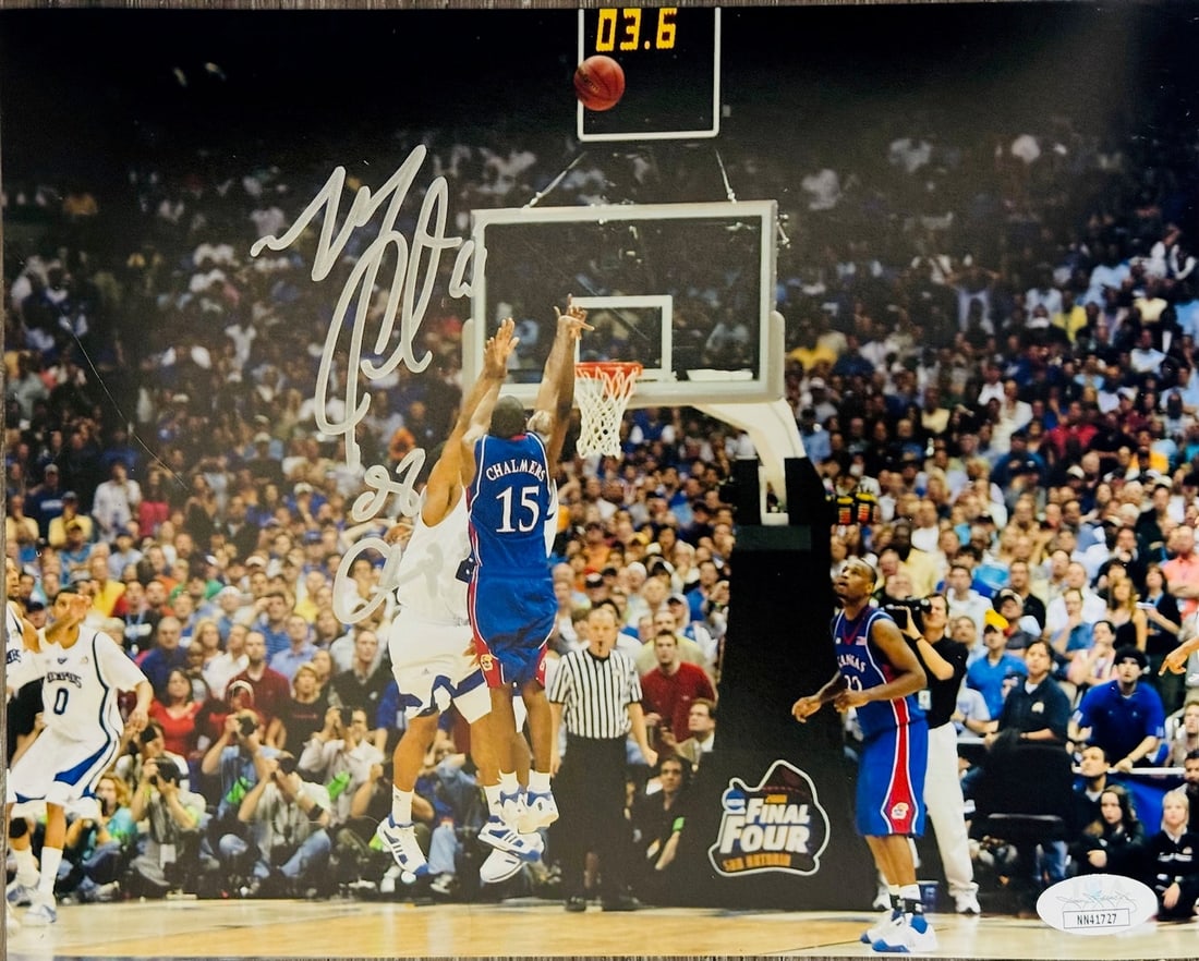 (JSA) Mario Chalmers Autographed 8x10 Basketball Photo: (JSA) Mario Chalmers Autographed 8x10 Basketball Photo This listing features (JSA) Mario Chalmers Autographed 8x10 Basketball Photo. Item specifics are provided below. Item Specifics: Brand: James Spe