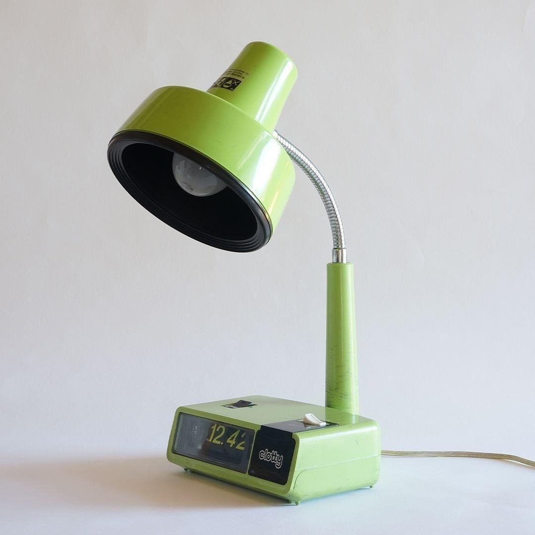 Retro Toshiba Flip Clock Desk Lamp IL1502GR Blue Soft Light Japan Vintage: Retro Toshiba Flip Clock Desk Lamp IL1502GR Blue Soft Light Japan Vintage This listing features Retro Toshiba Flip Clock Desk Lamp IL1502GR Blue Soft Light Japan Vintage. Item specifics are provided b