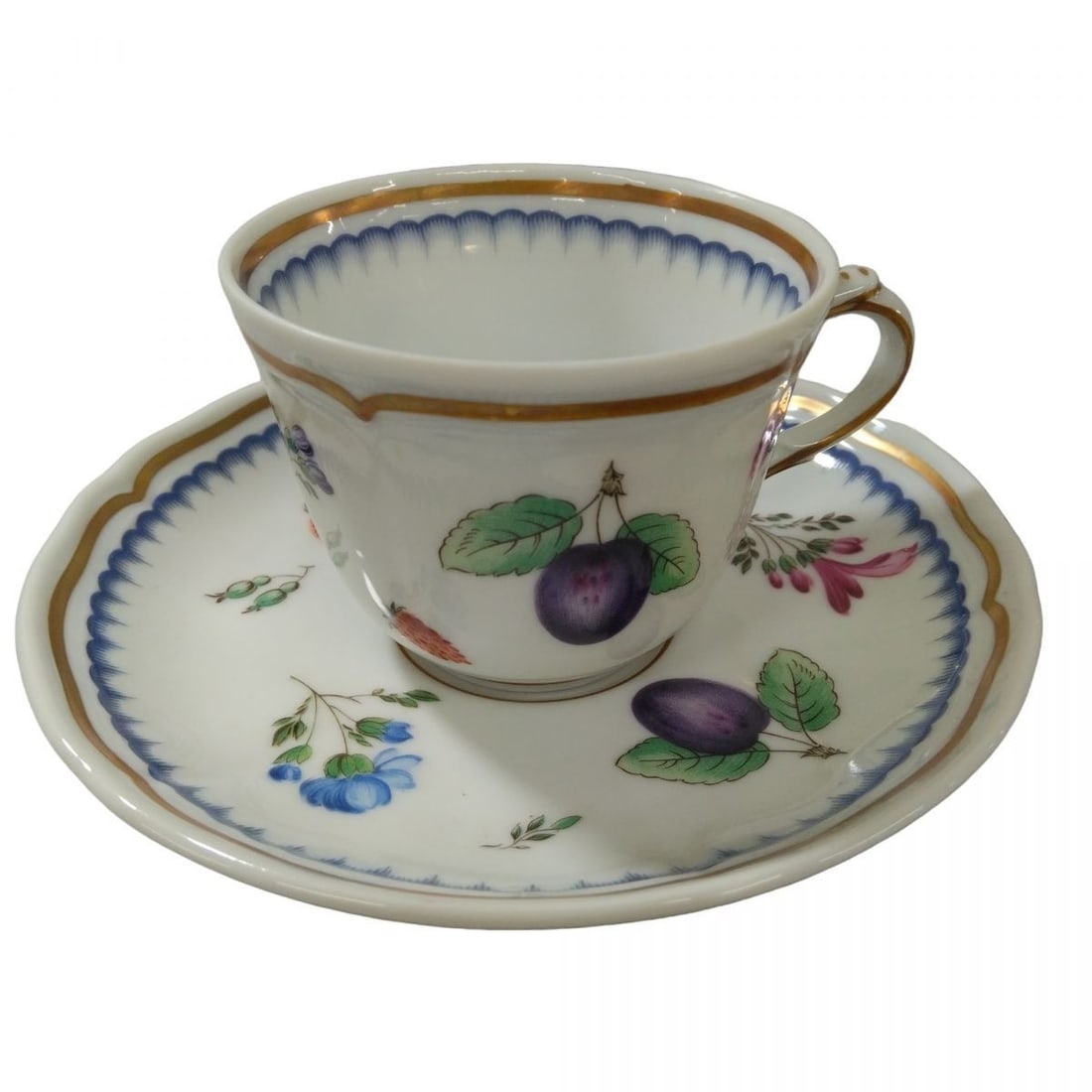 Cups Richard Ginori Italian Fruit Cup Demitasse Set of 6 Porcelain Coffee Tea (1 of 8)