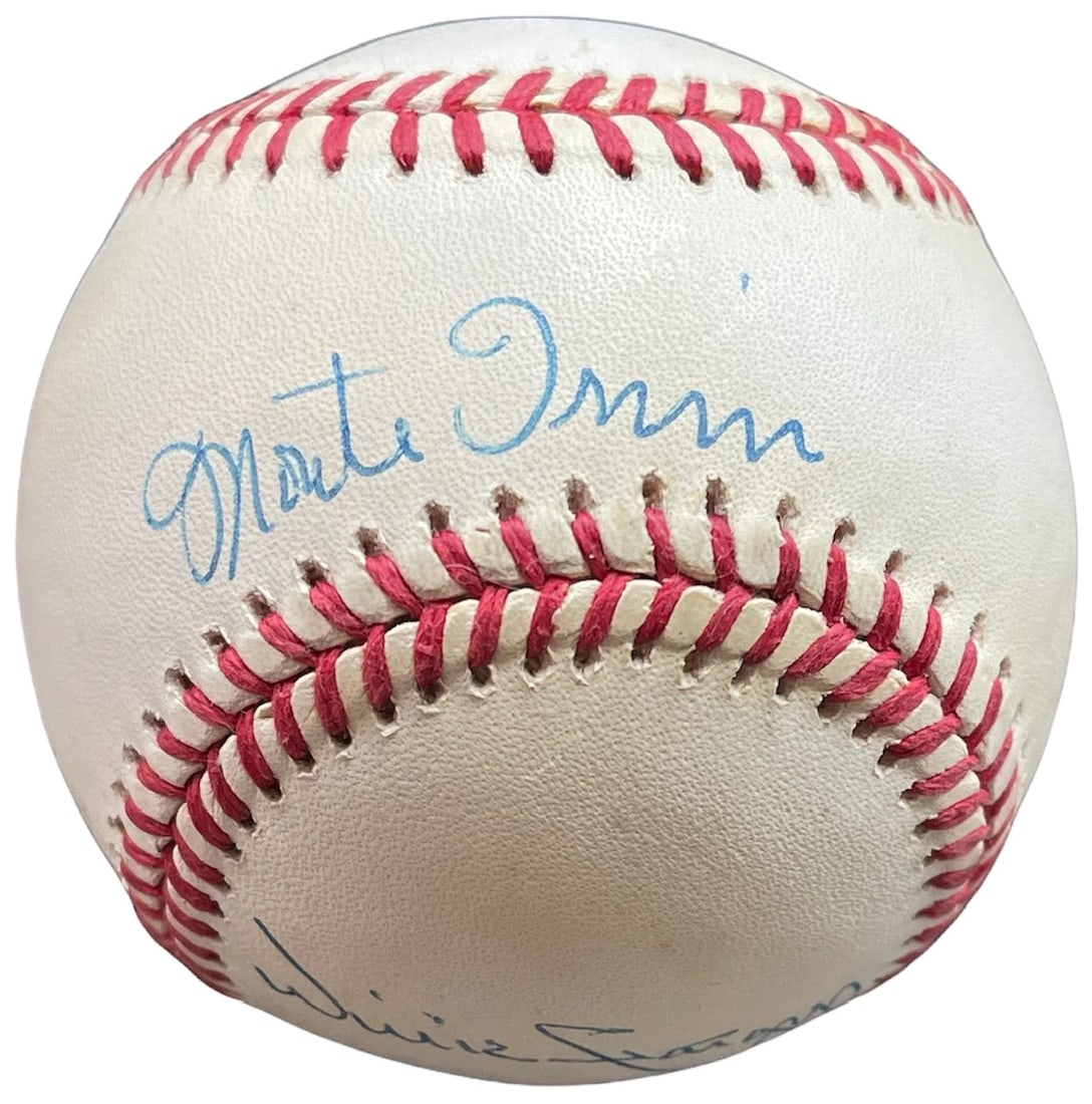 (Bec Monte Irvin & Willie Stargell Autographed Official National League Baseball (1 of 3)