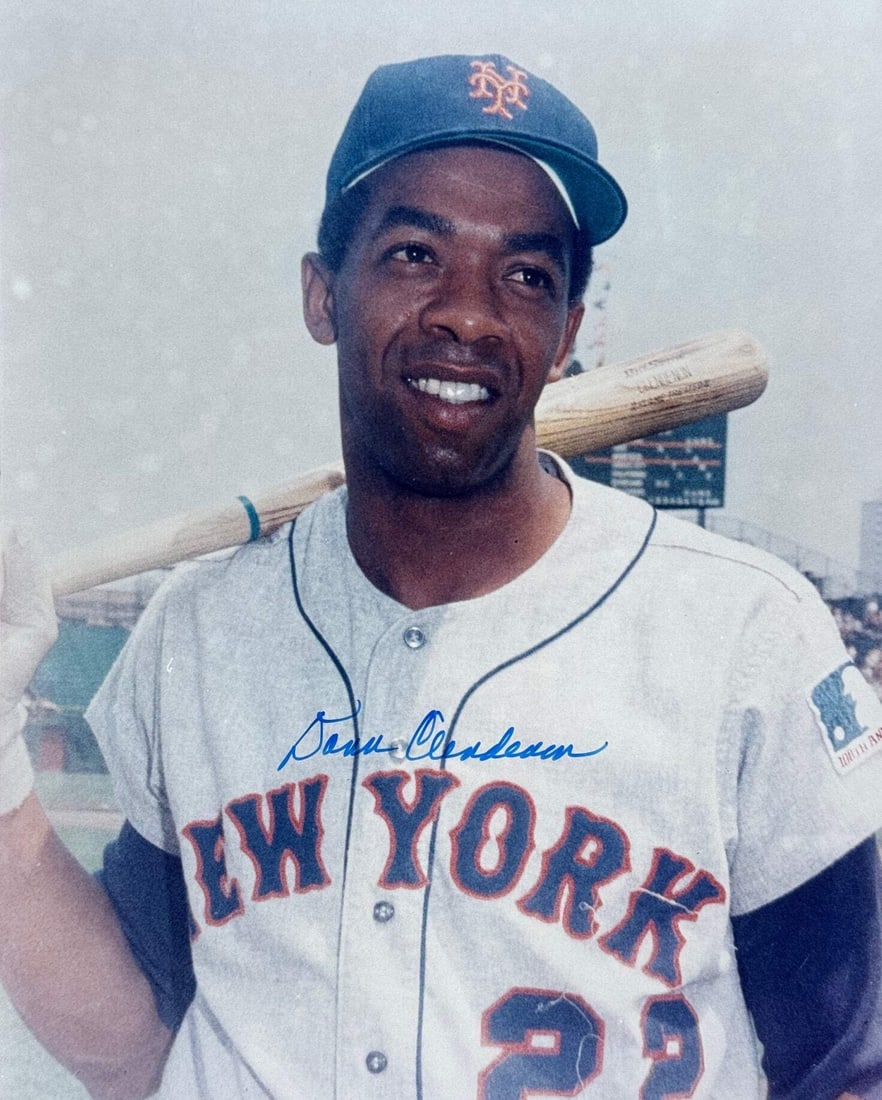Photo Donn Clendenon Autographed 8x10 Baseball (1 of 1)