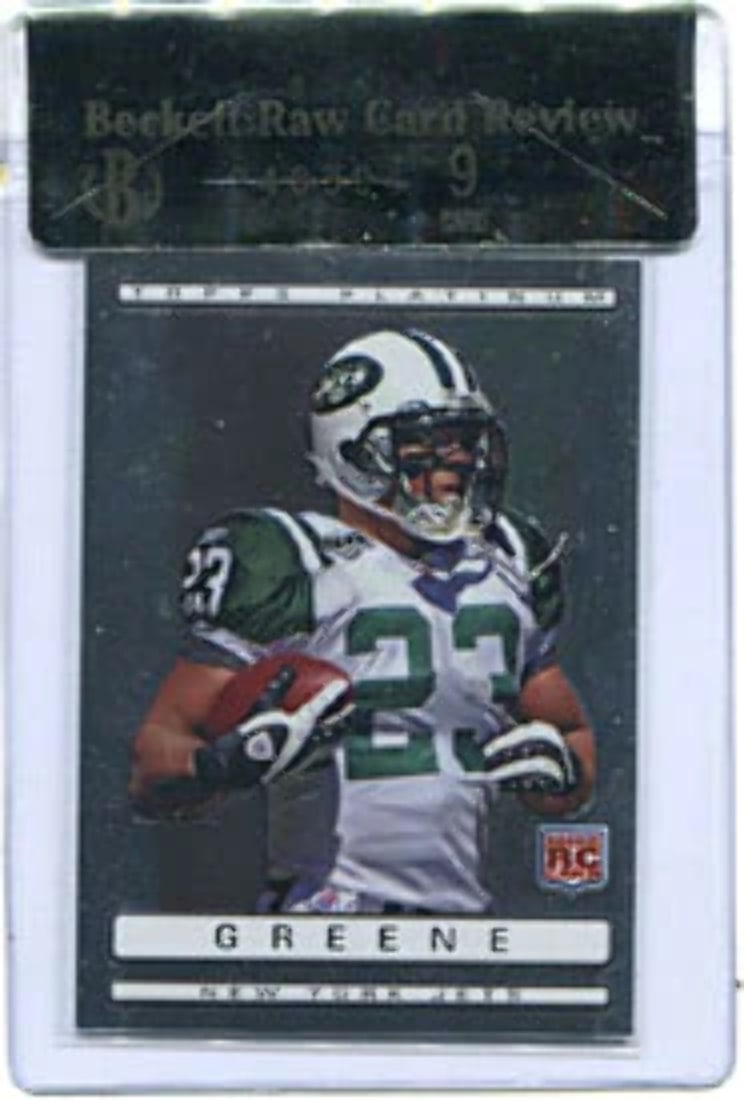 9 Shonn Greene 2009 Topps Platinum Rookie Card- Beckett Graded (1 of 1)