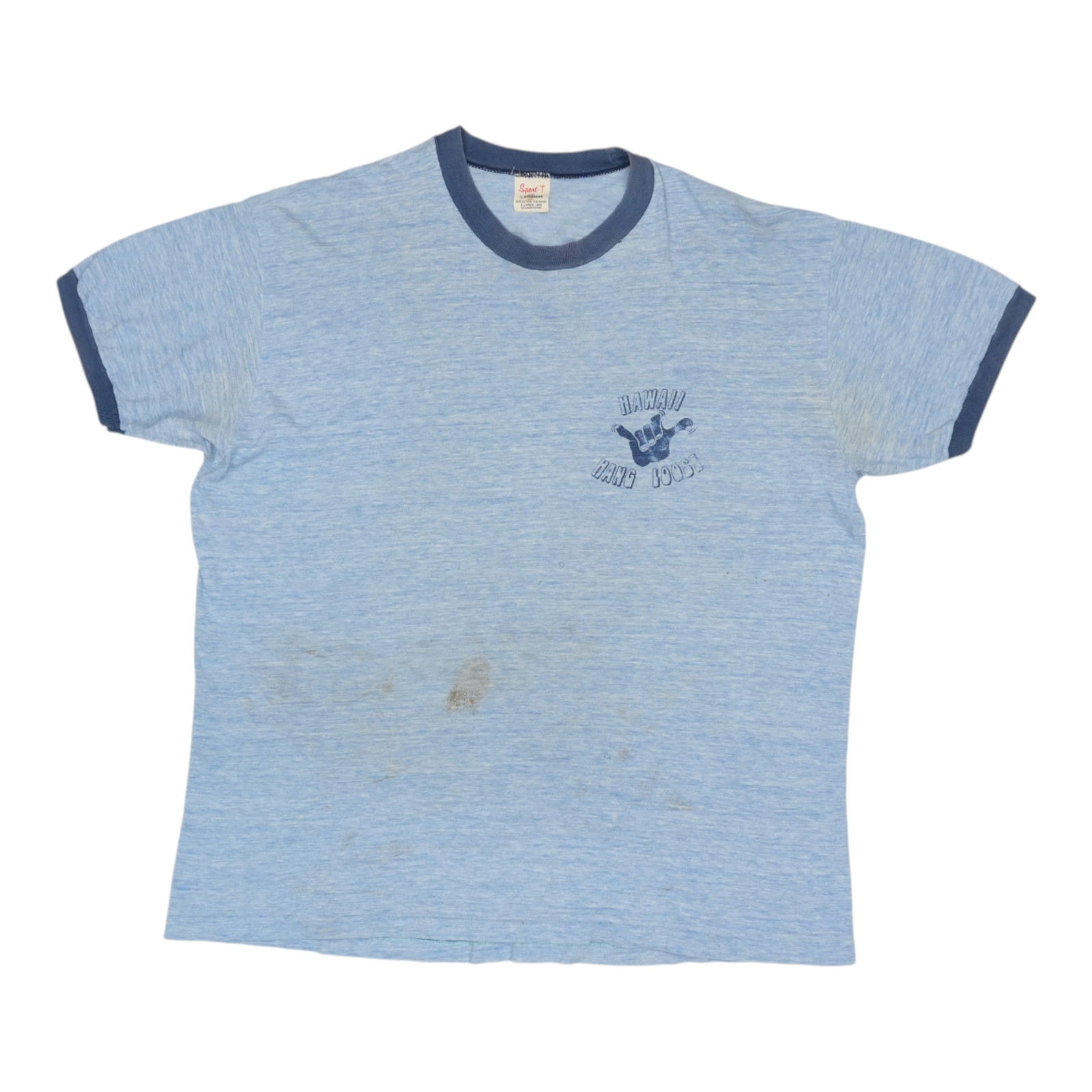 Shirt 1970s Hawaii Hang Loose: Shirt 1970s Hawaii Hang Loose This listing features Shirt 1970s Hawaii Hang Loose. Item specifics are provided below. Item Specifics: Size: Extra Large Tag Size: Extra Large Material: Blend Color: Blu