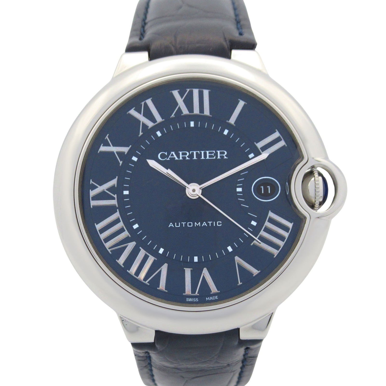 Wristwatch Cartier: Wristwatch Cartier This listing features Wristwatch Cartier. Item specifics are provided below. Item Specifics: Brand: Cartier Type: Wristwatch Gender: Men Material (Case): Stainless Steel Material (B