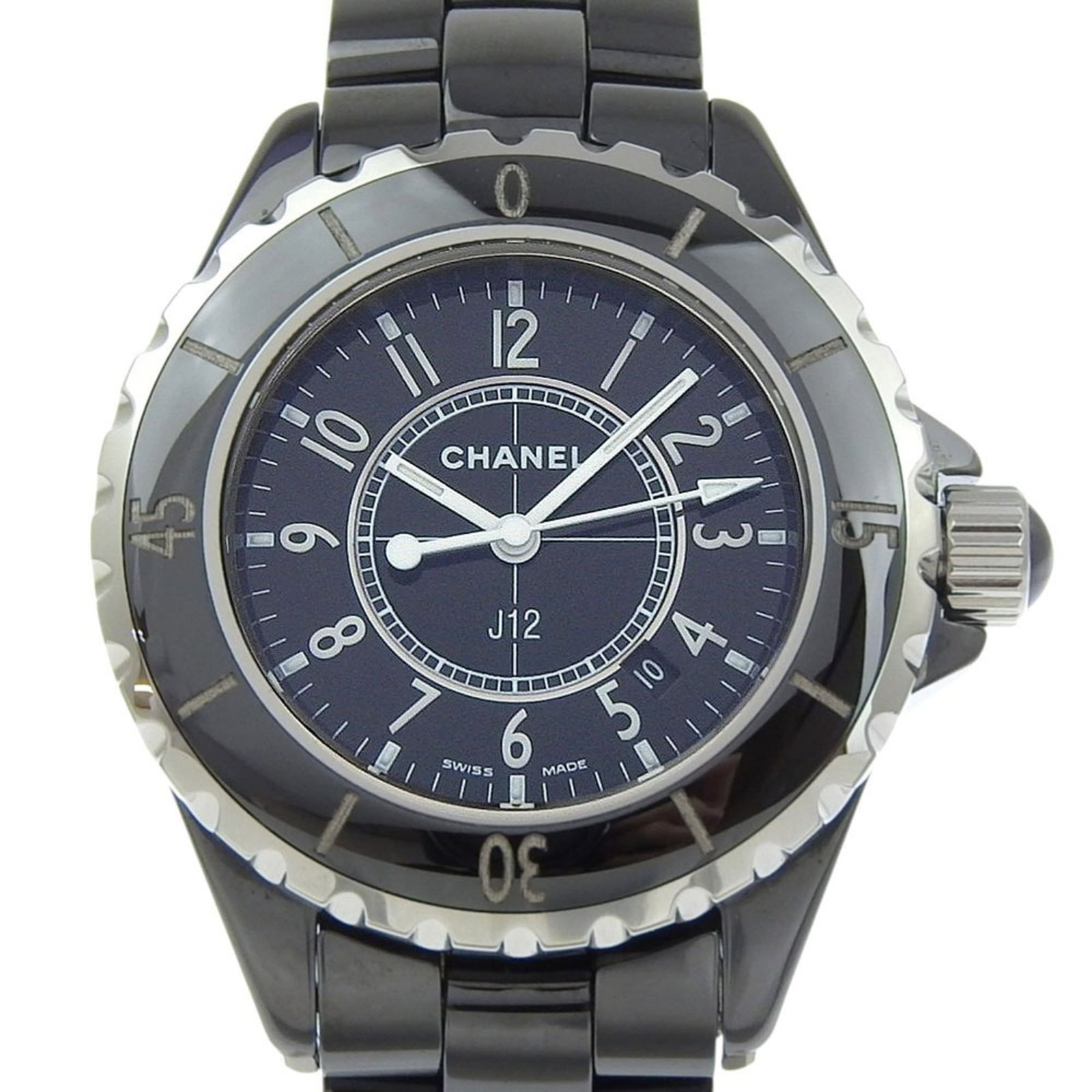 Wristwatch Chanel: Wristwatch Chanel This listing features Wristwatch Chanel. Item specifics are provided below. Item Specifics: Brand: Chanel Type: Wristwatch Gender: Women Display: Analog Material (Case): Ceramic Mate