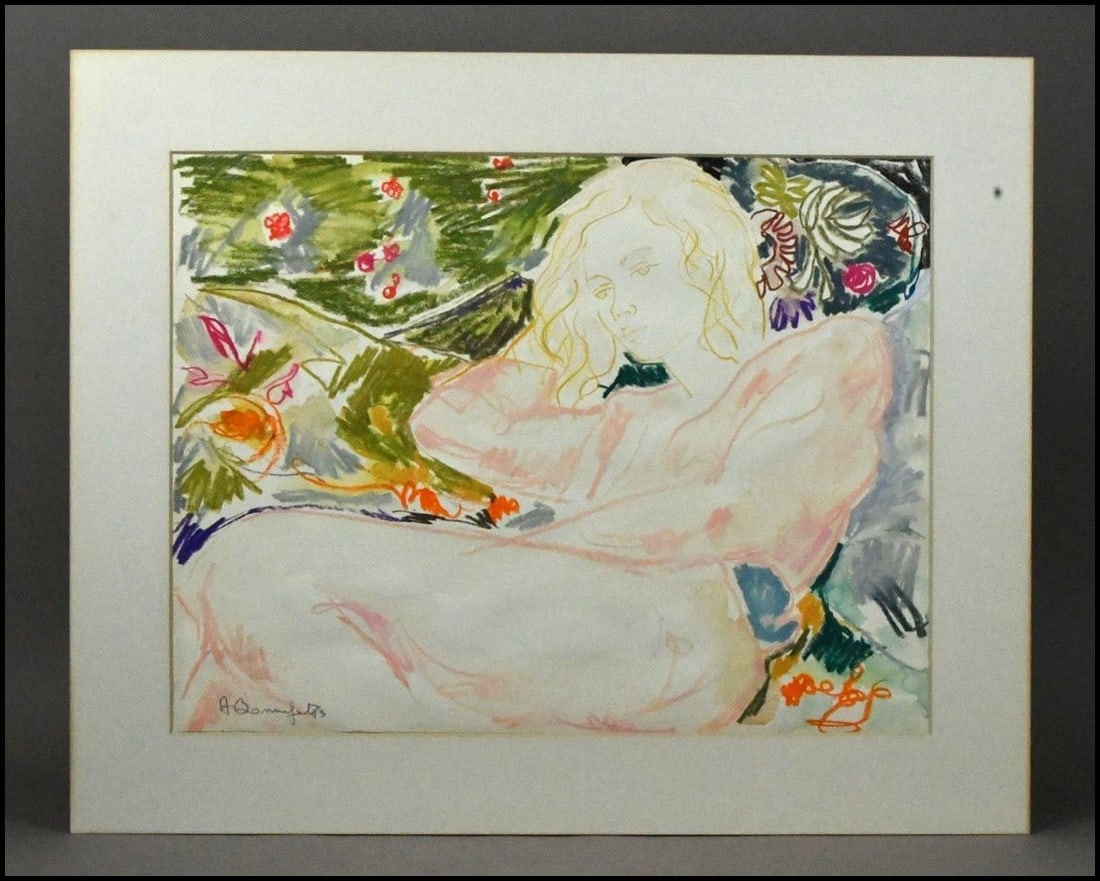 1993 Alain Bonnefoit Attributed Signed Pastel Watercolor Female Figure Framed: 1993 Alain Bonnefoit Attributed Signed Pastel Watercolor Female Figure Framed This listing features 1993 Alain Bonnefoit Attributed Signed Pastel Watercolor Female Figure Framed. Item specifics are pr
