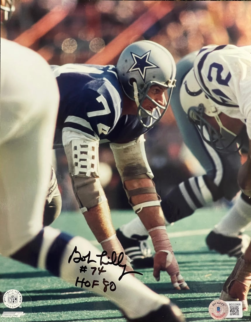(Beckett) Bob Lilly Autographed 8x10 Footballo Photo: (Beckett) Bob Lilly Autographed 8x10 Footballo Photo This listing features (Beckett) Bob Lilly Autographed 8x10 Footballo Photo. Item specifics are provided below. Item Specifics: Brand: Beckett Bob L