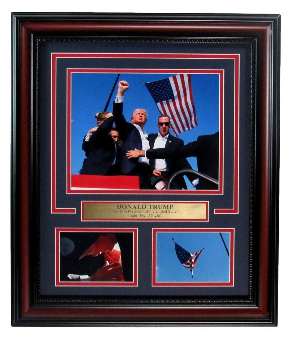 PA Photo Collage Framed 191297 - Donald Trump July 13 - 2024 Butler: PA Photo Collage Framed 191297 - Donald Trump July 13 - 2024 Butler This listing features PA Photo Collage Framed 191297 - Donald Trump July 13 - 2024 Butler. Item specifics are provided below. Item S