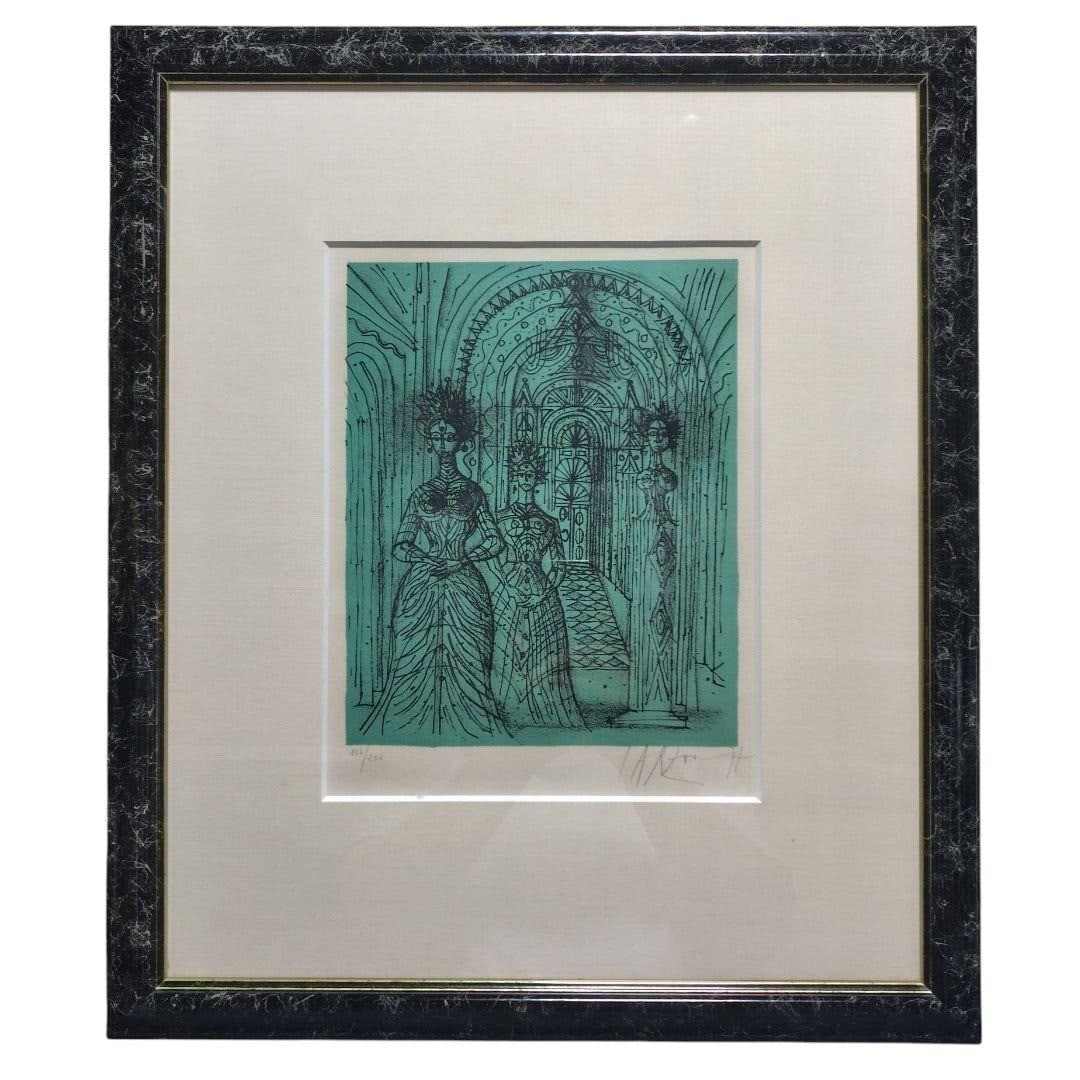 Art Jean Carzou Lithograph 136/ 206 Limited Edition Hand signed Framed Vintage: Art Jean Carzou Lithograph 136/ 206 Limited Edition Hand signed Framed Vintage This listing features Art Jean Carzou Lithograph 136/ 206 Limited Edition Hand signed Framed Vintage. Item specifics are