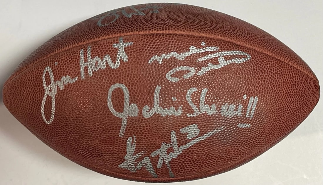 (JSA) Troy Aikman Mike Ditka Autographed Official Wilson NFL Football: (JSA) Troy Aikman Mike Ditka Autographed Official Wilson NFL Football This listing features (JSA) Troy Aikman Mike Ditka Autographed Official Wilson NFL Football. Item specifics are provided below. It