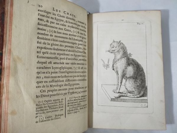 Complete Les Chats Moncrif 1727 First Edition Worlds First Book on Cats: Complete Les Chats Moncrif 1727 First Edition Worlds First Book on Cats This listing features Complete Les Chats Moncrif 1727 First Edition Worlds First Book on Cats. Item specifics are provided below