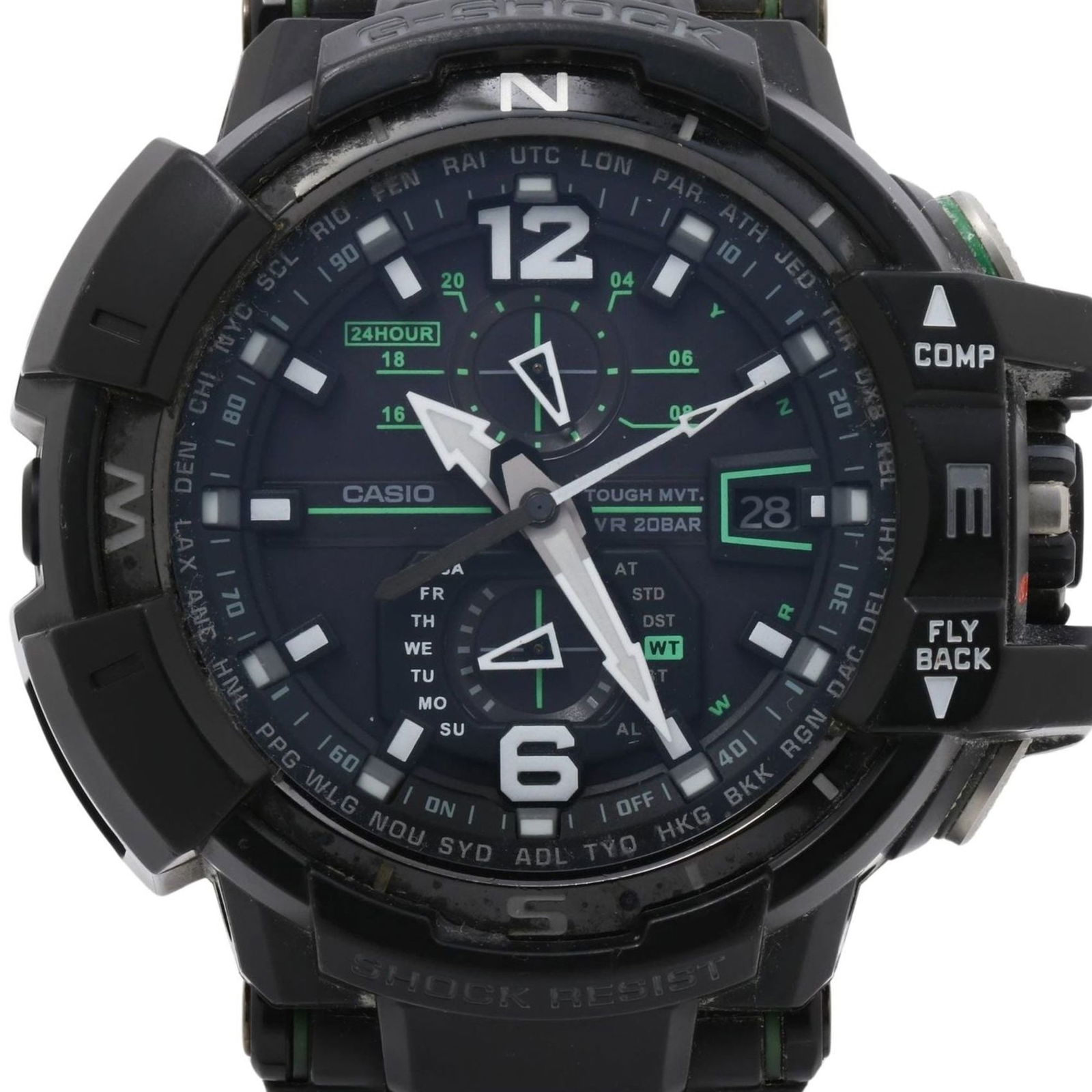 Wristwatch Casio: Wristwatch Casio This listing features Wristwatch Casio. Item specifics are provided below. Item Specifics: Brand: Casio Type: Wristwatch Gender: Men Display: Analog Material (Case): Resin Material (B