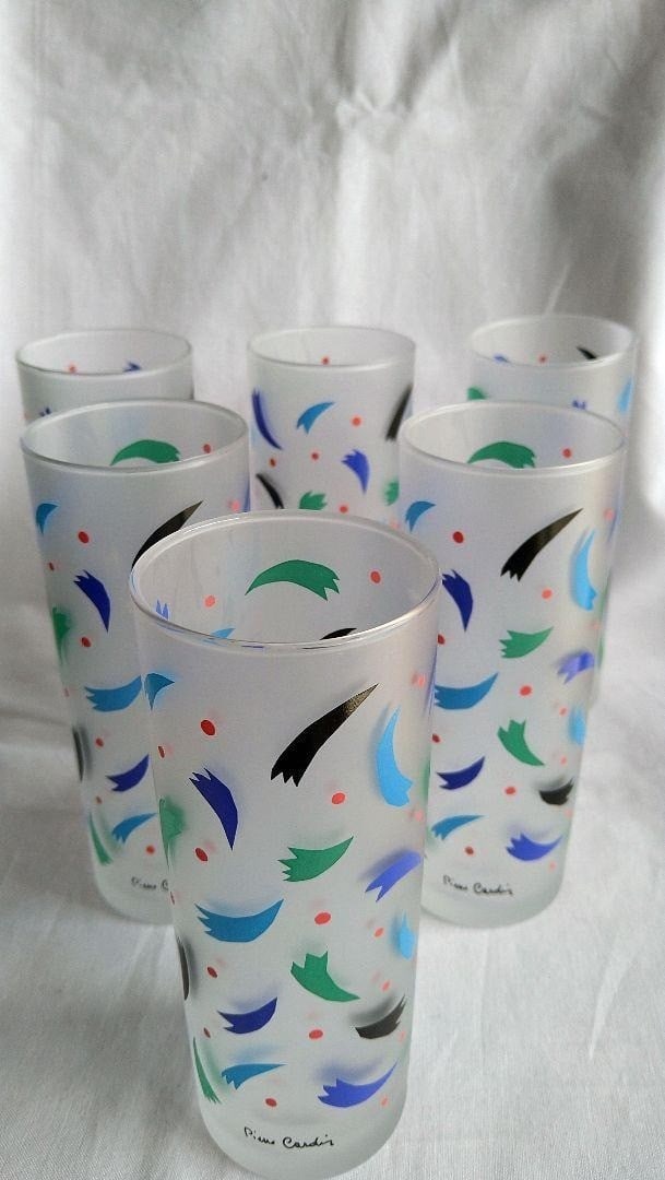 Vintage Pierre Cardin Tumbler set of 6 Colorful Glasses with Box Retro Drinkware: Vintage Pierre Cardin Tumbler set of 6 Colorful Glasses with Box Retro Drinkware This listing features Vintage Pierre Cardin Tumbler set of 6 Colorful Glasses with Box Retro Drinkware. Item specifics