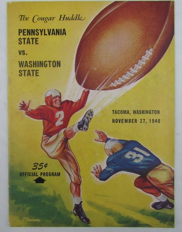 137598 1948 Penn State Nittany Lions vs. Washington State College FB Program: 137598 1948 Penn State Nittany Lions vs. Washington State College FB Program This listing features 137598 1948 Penn State Nittany Lions vs. Washington State College FB Program. Item specifics are prov