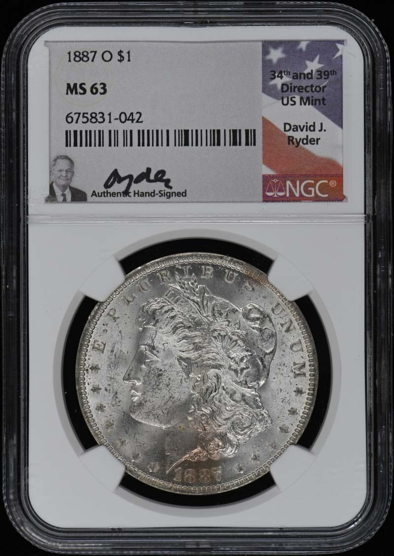 MS63 1887-O Morgan Dollar S$1 NGC: MS63 1887-O Morgan Dollar S$1 NGC This listing features MS63 1887-O Morgan Dollar S$1 NGC. Item specifics are provided below. Item Specifics: Certification: NGC Certification Number: 675831042 Grade: