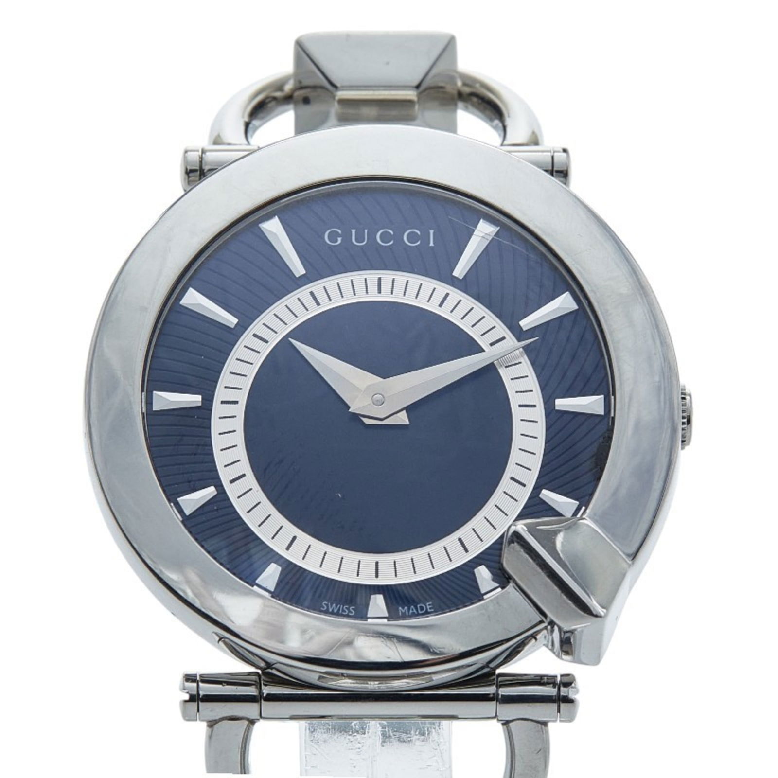 Wristwatch Gucci: Wristwatch Gucci This listing features Wristwatch Gucci. Item specifics are provided below. Item Specifics: Brand: Gucci Type: Wristwatch Gender: Women Material (Case): Stainless Steel Material (Band)