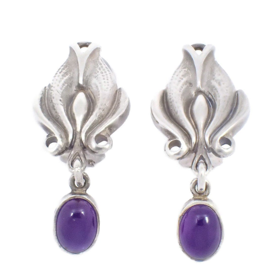 Rare Georg Jensen 2012 Amethyst Dangle Earrings Sterling Silver in: Rare Georg Jensen 2012 Amethyst Dangle Earrings Sterling Silver in This listing features Rare Georg Jensen 2012 Amethyst Dangle Earrings Sterling Silver in. Item specifics are provided below. Item Spe