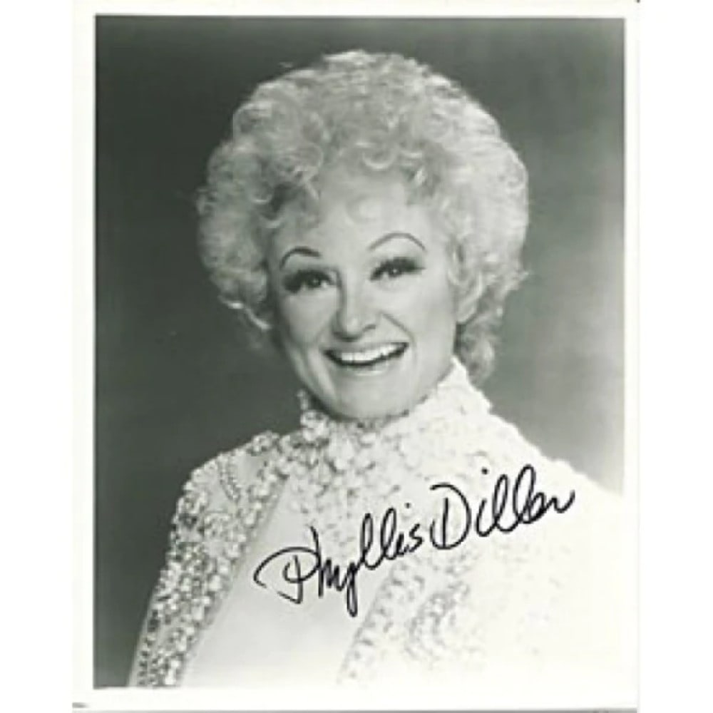 Photo Phyllis Diller Autographed/ Signed 8x10: Photo Phyllis Diller Autographed/ Signed 8x10 This listing features Photo Phyllis Diller Autographed/ Signed 8x10. Item specifics are provided below. Item Specifics: Phyllis Diller Autographed/Signed