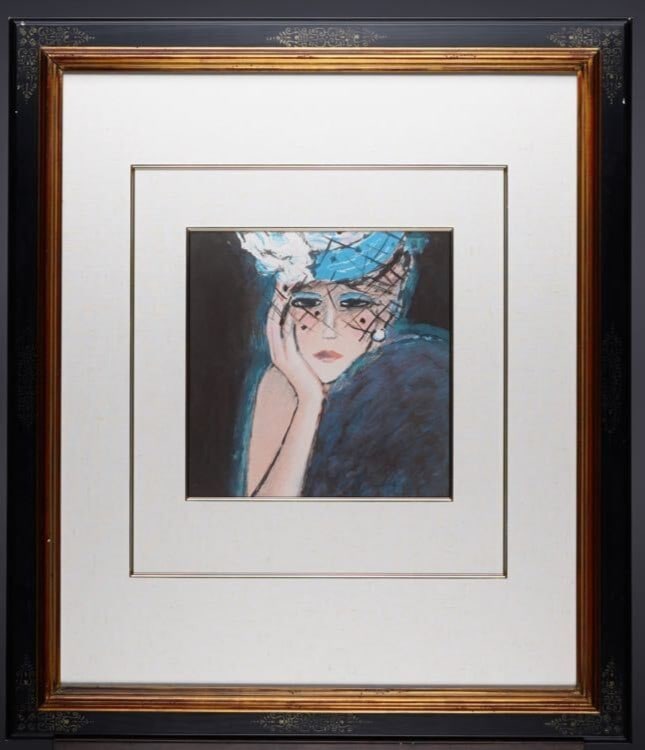 Framed Jean-Pierre Cassigneul Lithograph Print "Veil Woman": Framed Jean-Pierre Cassigneul Lithograph Print "Veil Woman" This listing features Framed Jean-Pierre Cassigneul Lithograph Print "Veil Woman". Item specifics are provided below. Item Specifics: Countr