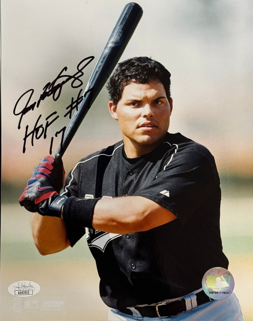 (JSA) Ivan Rodriguez Autographed Marlins 8x10 Photo: (JSA) Ivan Rodriguez Autographed Marlins 8x10 Photo This listing features (JSA) Ivan Rodriguez Autographed Marlins 8x10 Photo. Item specifics are provided below. Item Specifics: Brand: James Spence Au