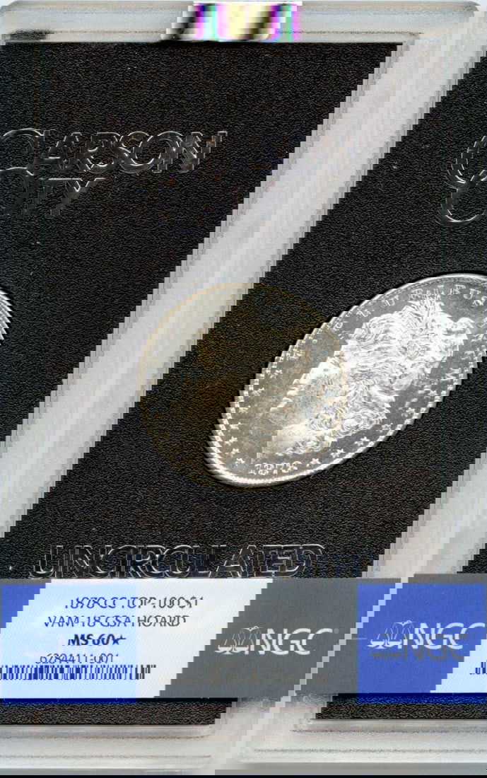MS60 1878-CC TOP-100 Morgan Dollar VAM-18 GSA HOARD S$1 NGC: MS60 1878-CC TOP-100 Morgan Dollar VAM-18 GSA HOARD S$1 NGC This listing features MS60 1878-CC TOP-100 Morgan Dollar VAM-18 GSA HOARD S$1 NGC. Item specifics are provided below. Item Specifics: Certif