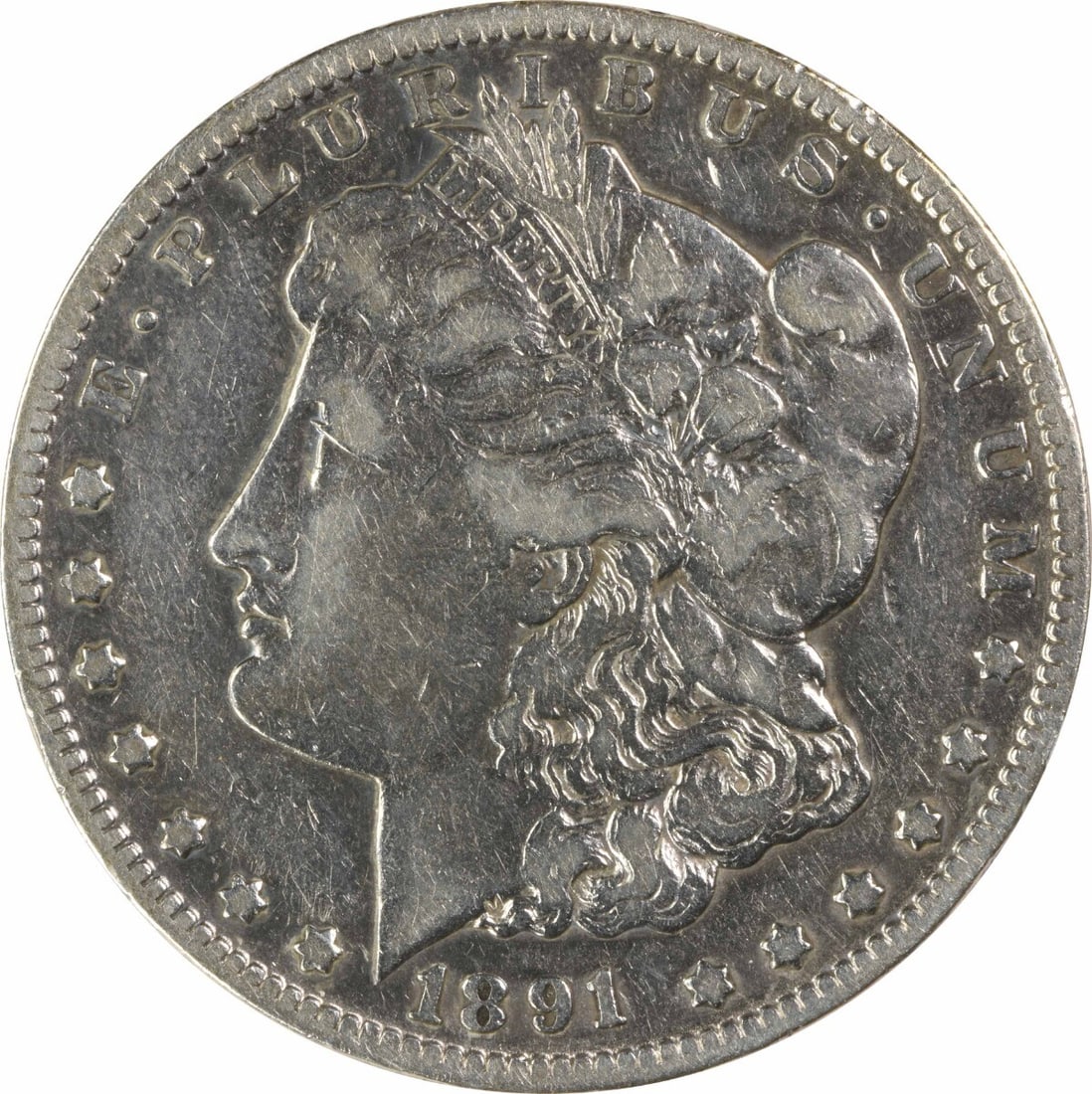 Uncertified 1891-CC Morgan Silver Dollar VF: Uncertified 1891-CC Morgan Silver Dollar VF This listing features Uncertified 1891-CC Morgan Silver Dollar VF. Item specifics are provided below. Item Specifics: Country Of Origin: United States Certi