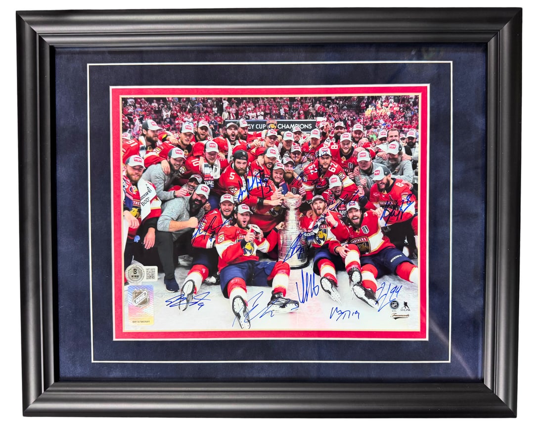 (Beck Florida Panthers Multi Signed 2024 Stanley Cup Champions 8x10 Framed Photo: (Beck Florida Panthers Multi Signed 2024 Stanley Cup Champions 8x10 Framed Photo This listing features (Beck Florida Panthers Multi Signed 2024 Stanley Cup Champions 8x10 Framed Photo. Item specifics