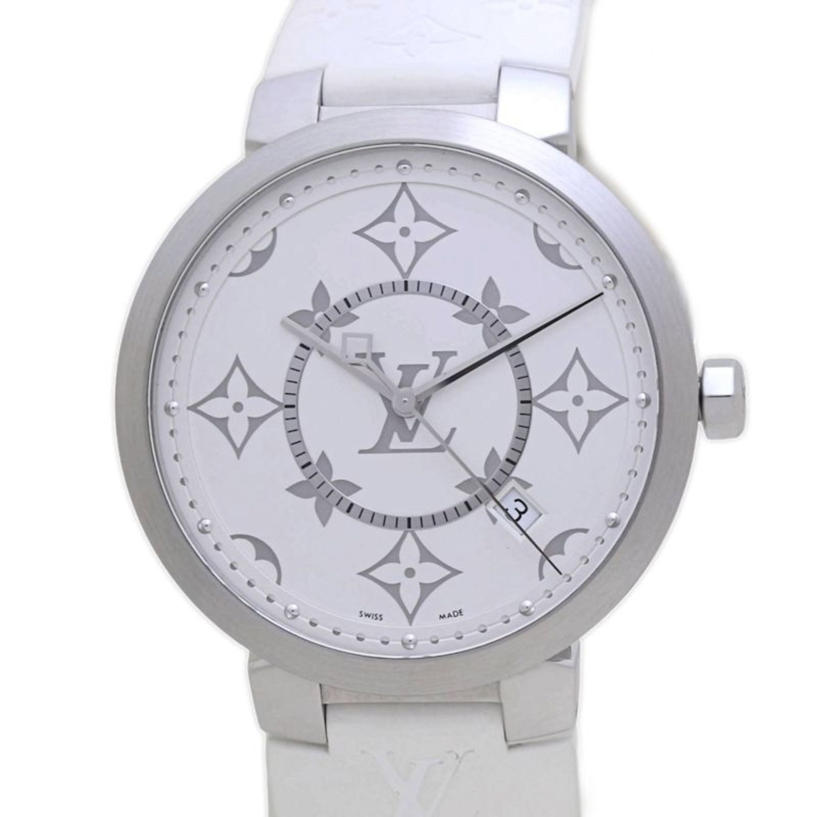 Wristwatch Louis Vuitton: Wristwatch Louis Vuitton This listing features Wristwatch Louis Vuitton. Item specifics are provided below. Item Specifics: Brand: Louis Vuitton Type: Wristwatch Gender: Men Material (Case): Stainless
