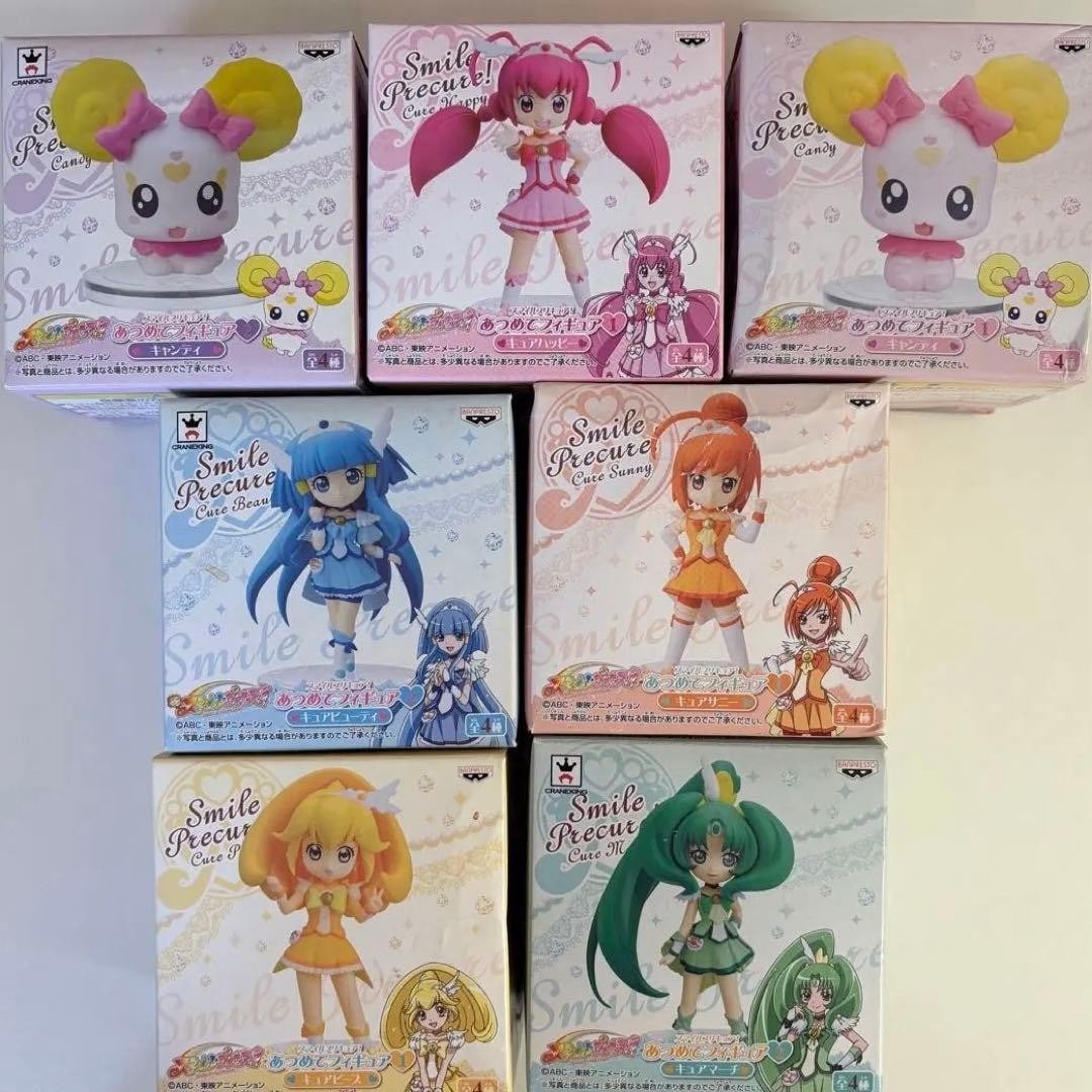 Collectible Glitter Force Smile Precure Figure Doll Set Seven Japanese Anime: Collectible Glitter Force Smile Precure Figure Doll Set Seven Japanese Anime This listing features Collectible Glitter Force Smile Precure Figure Doll Set Seven Japanese Anime. Item specifics are prov
