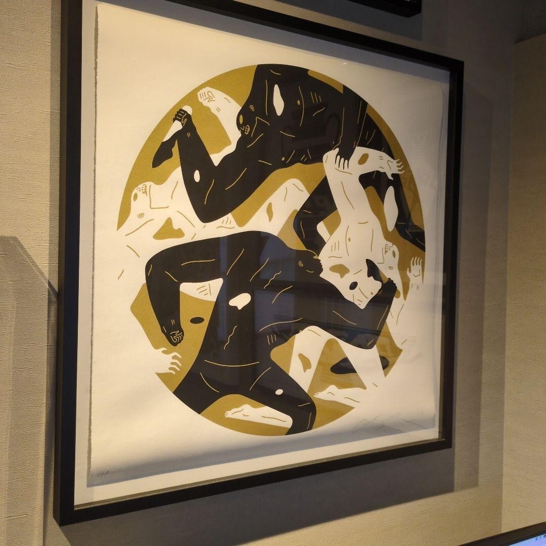 2017 Cleon Peterson Original Lithograph Art Print Signed Numbered Framed: 2017 Cleon Peterson Original Lithograph Art Print Signed Numbered Framed This listing features 2017 Cleon Peterson Original Lithograph Art Print Signed Numbered Framed. Item specifics are provided bel