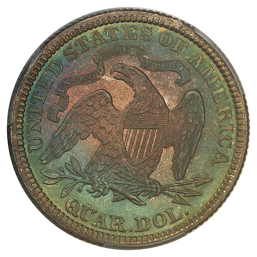 PR68 1883 25C PCGS - 6
