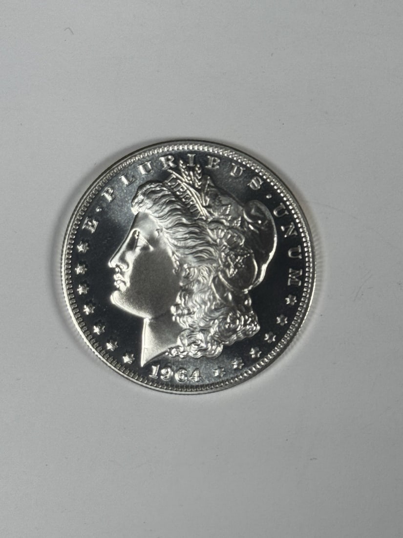 PROOF LIKE - 1964-D Dan Carr Morgan Dollar Die Pair 2 Overstrike: PROOF LIKE - 1964-D Dan Carr Morgan Dollar Die Pair 2 Overstrike This listing features PROOF LIKE - 1964-D Dan Carr Morgan Dollar Die Pair 2 Overstrike. Item specifics are provided below. Item Specifi