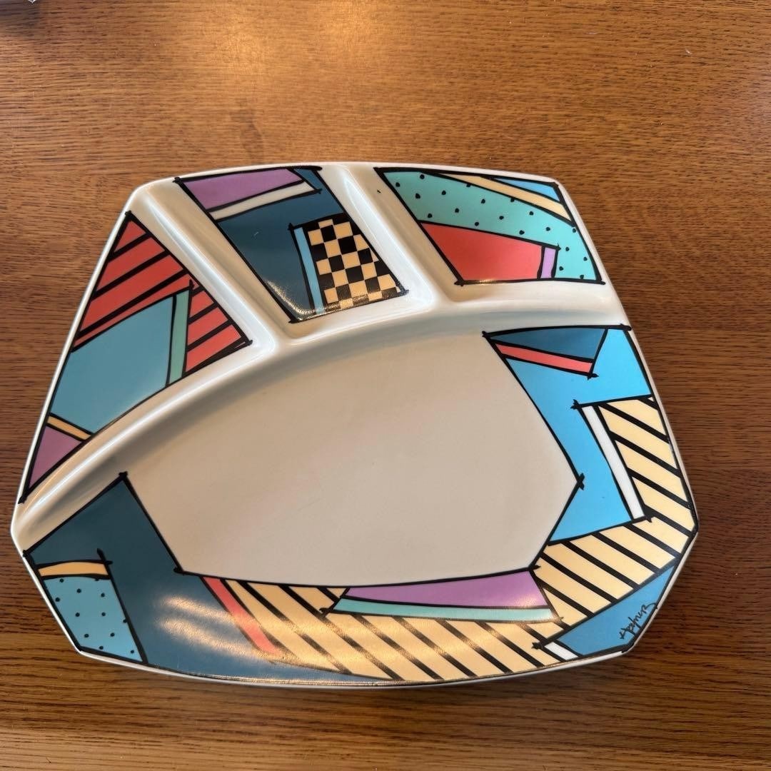 Rare Rosenthal studio-line Dorothy Hafner Flash Four Compartments Plate W27.5cm: Rare Rosenthal studio-line Dorothy Hafner Flash Four Compartments Plate W27.5cm This listing features Rare Rosenthal studio-line Dorothy Hafner Flash Four Compartments Plate W27.5cm. Item specifics ar