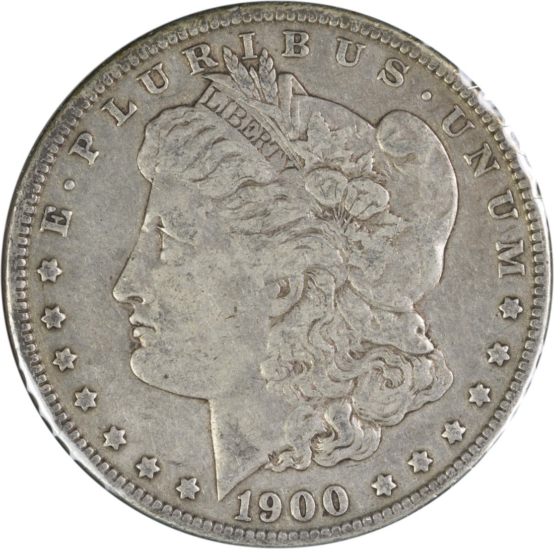 Uncertified 1900-O/ CC Morgan Silver Dollar Choice F (1 of 2)